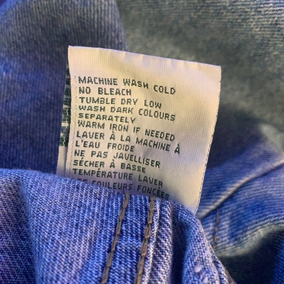 Blue Vintage High Waisted Jean Shorts - Picture 8 of 8